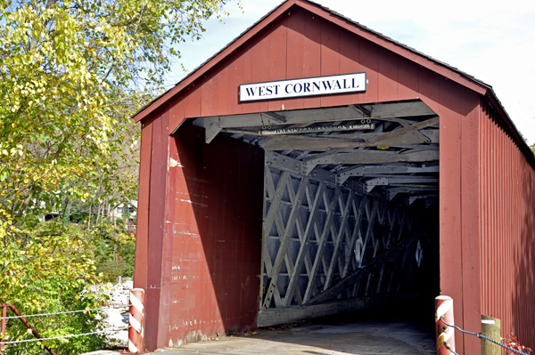 the West Cornwall Covereed Bridge